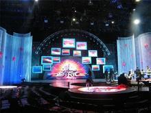 北京平谷會議燈光音響租賃平谷年會舞臺背景板設備出租